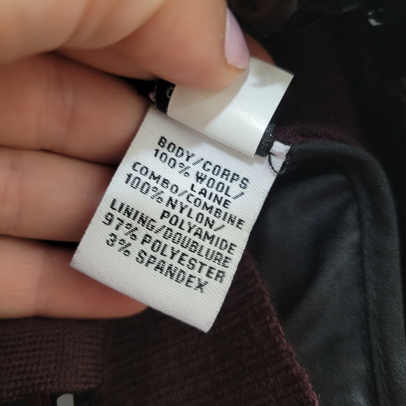 Diane Von Furstenberg purple wool sequin dress S - Picture 7 of 7